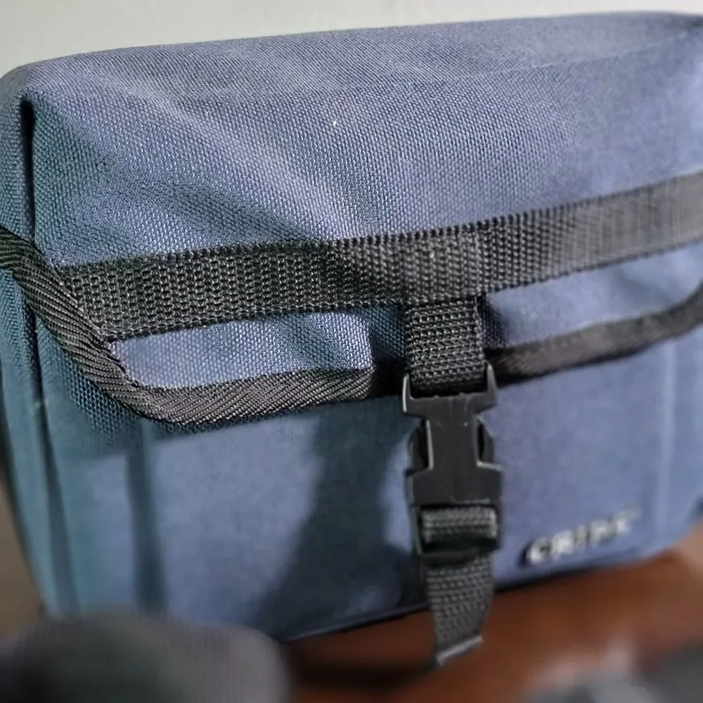 Grips Camera Soft Padded Case Navy Blue Black Tactical Canon Nikon Polaroid